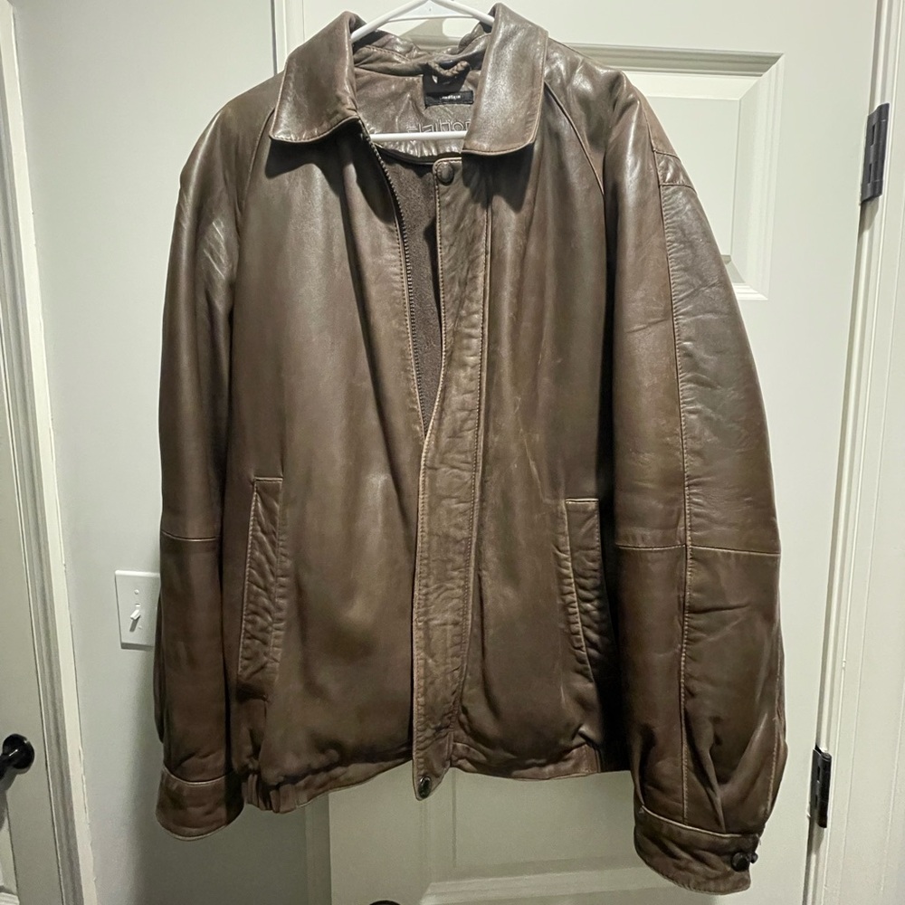 Classic Lambskin Brown Leather Jacket